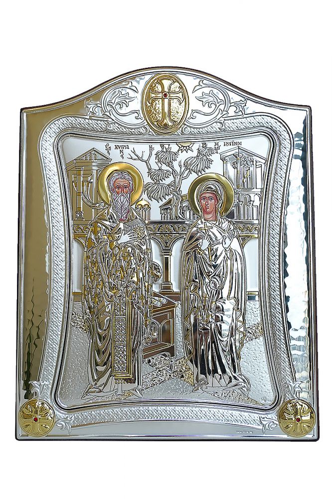Икона "Святые Киприан и Устинья"